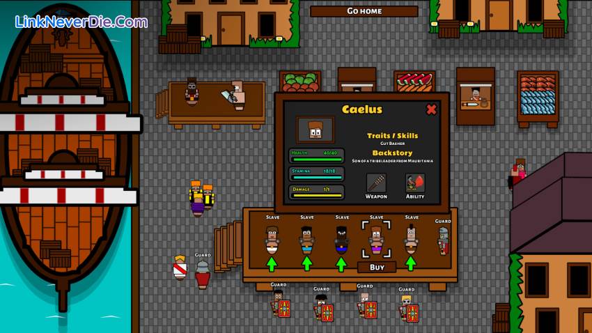 Hình ảnh trong game Gladiator School (screenshot) Hình ảnh trong game Gladiator School (screenshot)