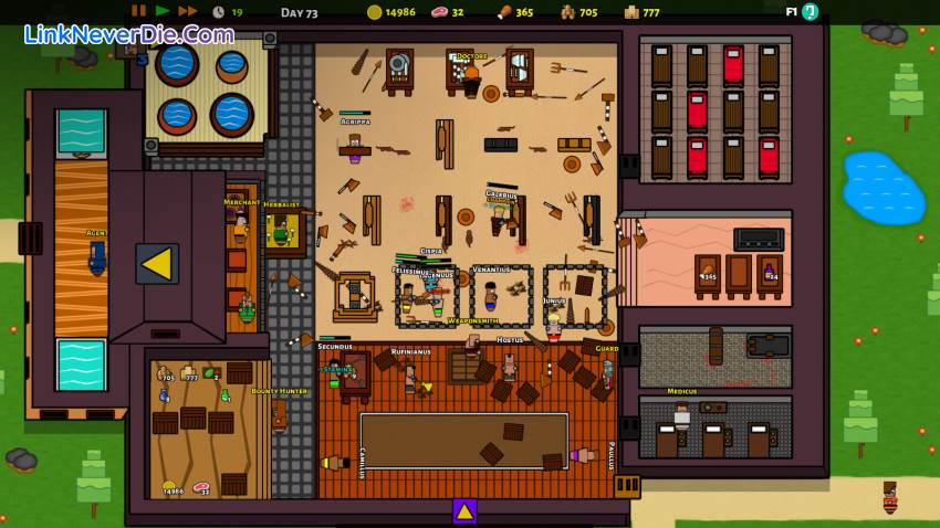 Hình ảnh trong game Gladiator School (screenshot) Hình ảnh trong game Gladiator School (screenshot)
