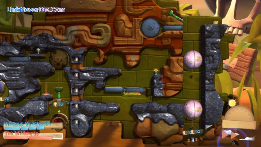 Hình ảnh trong game Worms Clan Wars (screenshot) Hình ảnh trong game Worms Clan Wars (screenshot)
