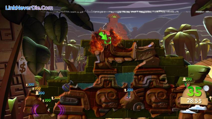 Hình ảnh trong game Worms Clan Wars (screenshot) Hình ảnh trong game Worms Clan Wars (screenshot)