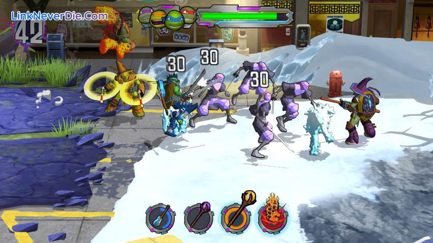 Hình ảnh trong game Teenage Mutant Ninja Turtles: Portal Power (screenshot) Hình ảnh trong game Teenage Mutant Ninja Turtles: Portal Power (screenshot)