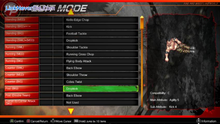 Hình ảnh trong game Fire Pro Wrestling World (screenshot) Hình ảnh trong game Fire Pro Wrestling World (screenshot)