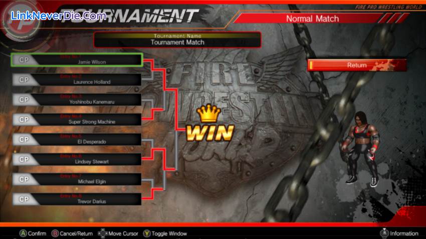 Hình ảnh trong game Fire Pro Wrestling World (screenshot) Hình ảnh trong game Fire Pro Wrestling World (screenshot)