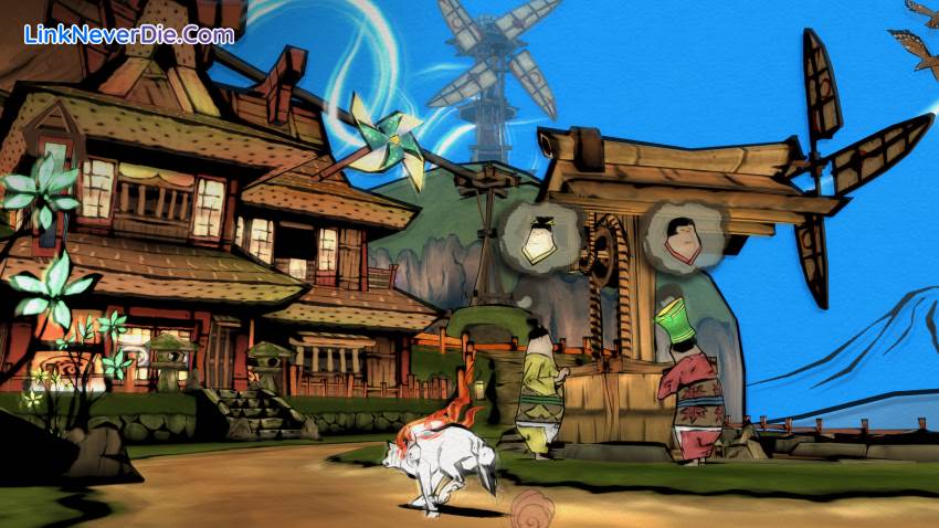 Hình ảnh trong game OKAMI HD (screenshot) Hình ảnh trong game OKAMI HD (screenshot)