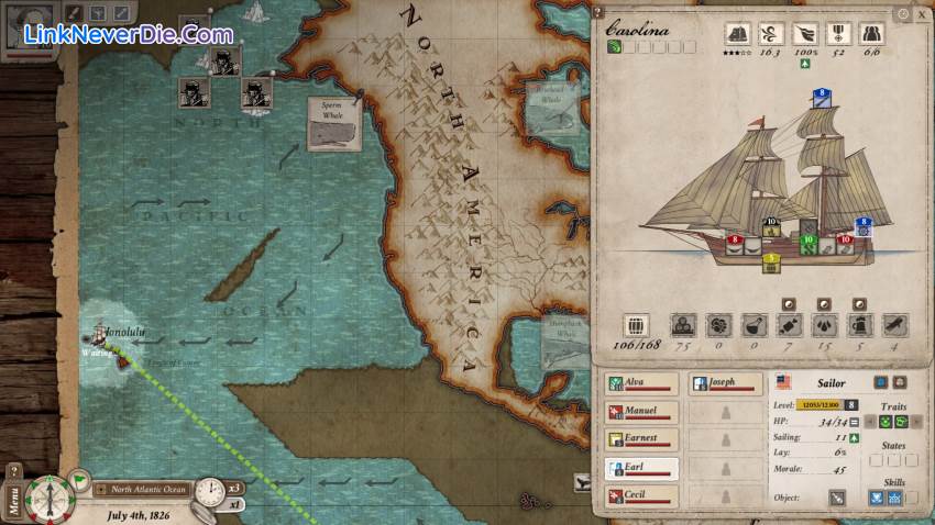 Hình ảnh trong game Nantucket (screenshot) Hình ảnh trong game Nantucket (screenshot)