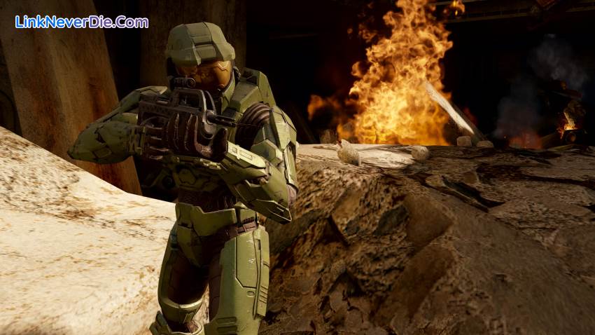 Hình ảnh trong game Halo 2 (screenshot) Hình ảnh trong game Halo 2 (screenshot)