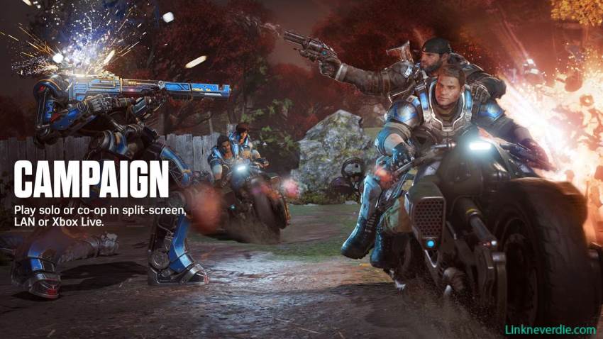 Hình ảnh trong game Gears of War 4 (screenshot) Hình ảnh trong game Gears of War 4 (screenshot)