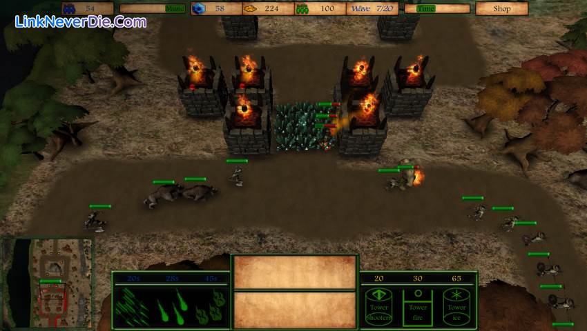 Hình ảnh trong game Fantasy Defense (screenshot) Hình ảnh trong game Fantasy Defense (screenshot)