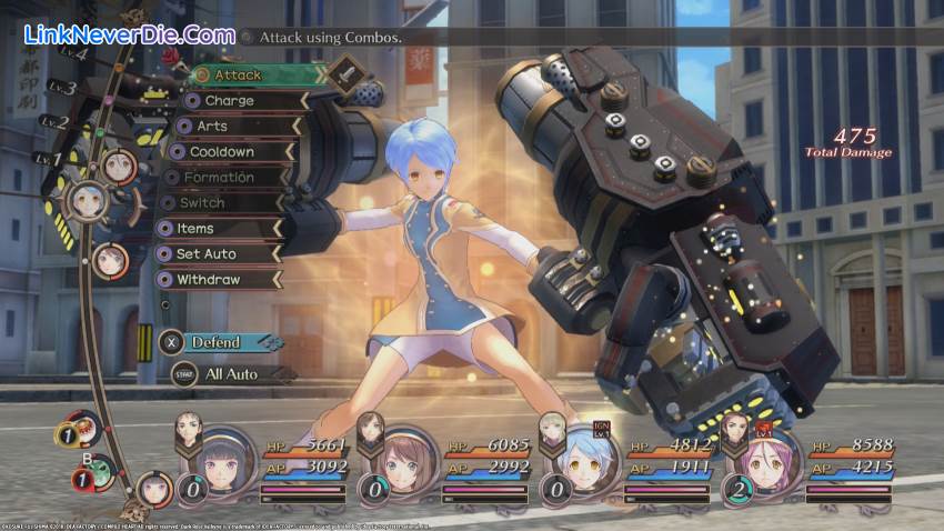 Hình ảnh trong game Dark Rose Valkyrie (screenshot) Hình ảnh trong game Dark Rose Valkyrie (screenshot)
