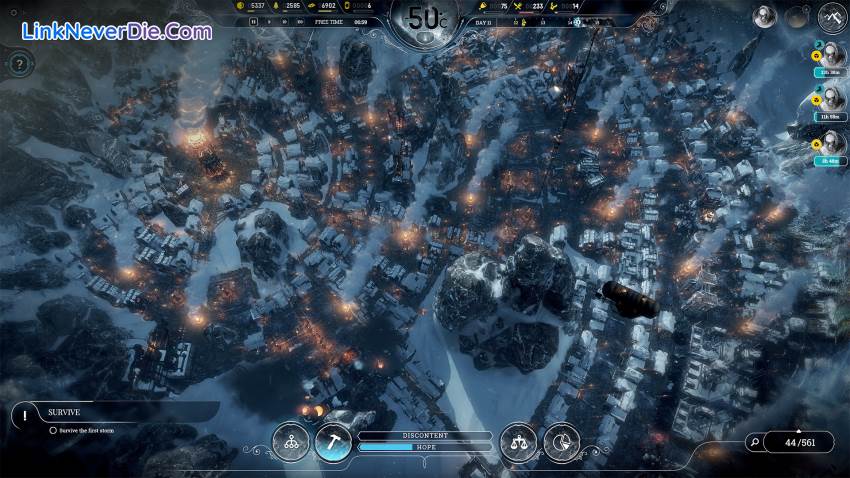 Hình ảnh trong game Frostpunk (screenshot) Hình ảnh trong game Frostpunk (screenshot)