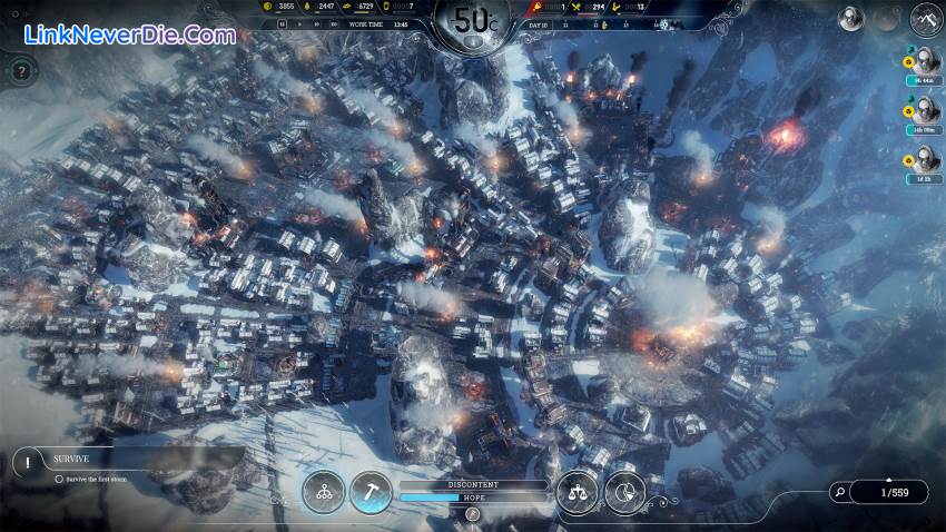Hình ảnh trong game Frostpunk (screenshot) Hình ảnh trong game Frostpunk (screenshot)