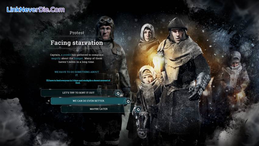 Hình ảnh trong game Frostpunk (screenshot) Hình ảnh trong game Frostpunk (screenshot)