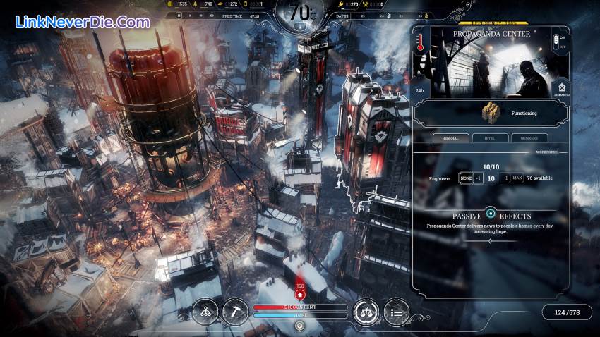 Hình ảnh trong game Frostpunk (screenshot) Hình ảnh trong game Frostpunk (screenshot)