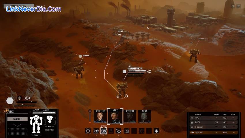 Hình ảnh trong game Battletech (screenshot) Hình ảnh trong game Battletech (screenshot)
