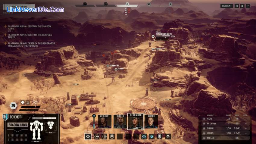 Hình ảnh trong game Battletech (screenshot) Hình ảnh trong game Battletech (screenshot)
