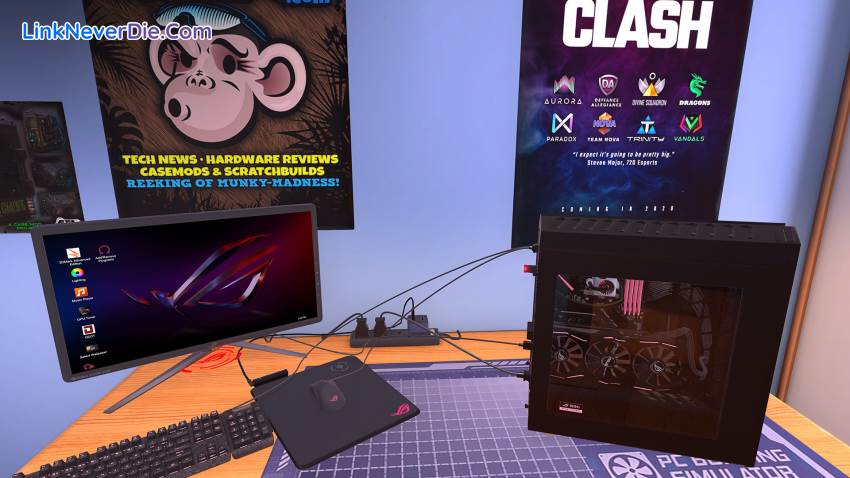 Hình ảnh trong game PC Building Simulator (screenshot) Hình ảnh trong game PC Building Simulator (screenshot)