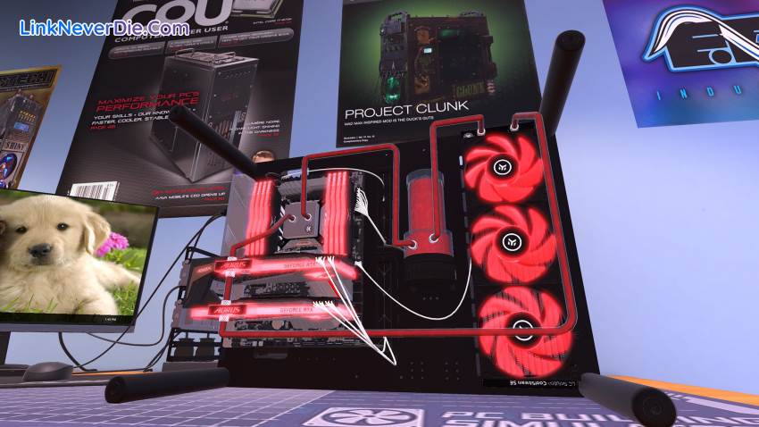 Hình ảnh trong game PC Building Simulator (screenshot) Hình ảnh trong game PC Building Simulator (screenshot)