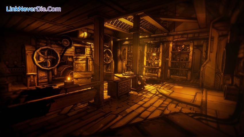 Hình ảnh trong game Bendy and the ink Machine (screenshot) Hình ảnh trong game Bendy and the ink Machine (screenshot)