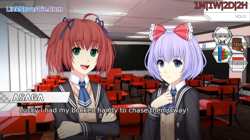 Hình ảnh trong game Sunrider Academy (screenshot) Hình ảnh trong game Sunrider Academy (screenshot)