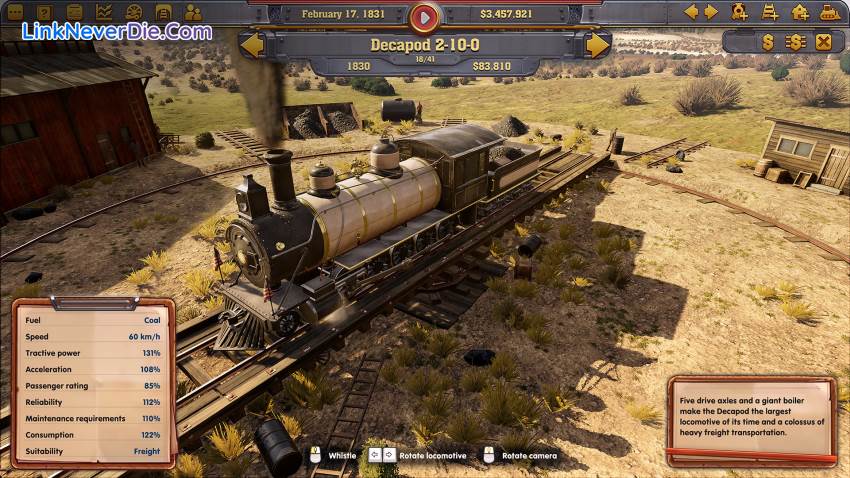 Hình ảnh trong game Railway Empire (screenshot) Hình ảnh trong game Railway Empire (screenshot)