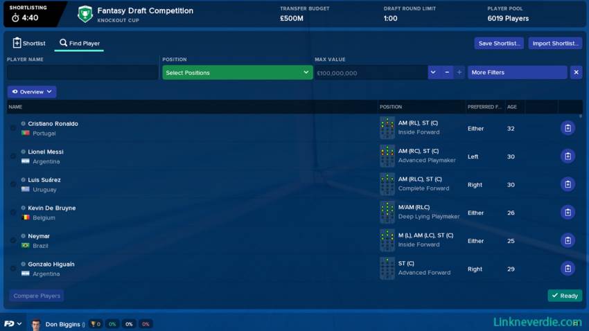 Hình ảnh trong game Football Manager 2018 (screenshot) Hình ảnh trong game Football Manager 2018 (screenshot)