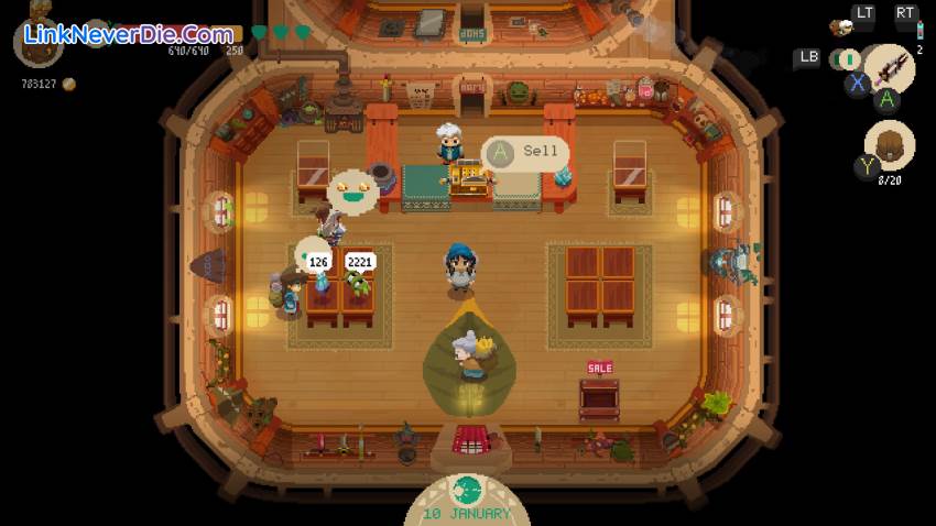 Hình ảnh trong game Moonlighter (screenshot) Hình ảnh trong game Moonlighter (screenshot)