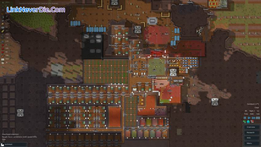 Hình ảnh trong game RimWorld (screenshot) Hình ảnh trong game RimWorld (screenshot)
