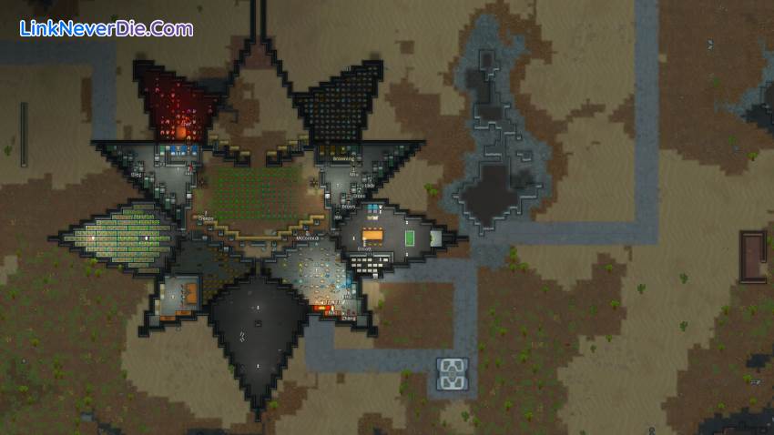 Hình ảnh trong game RimWorld (screenshot) Hình ảnh trong game RimWorld (screenshot)