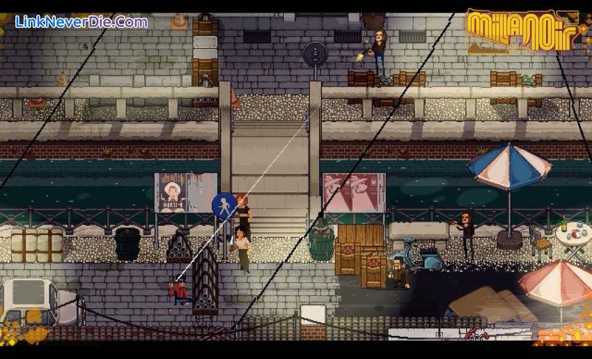 Hình ảnh trong game Milanoir (screenshot) Hình ảnh trong game Milanoir (screenshot)