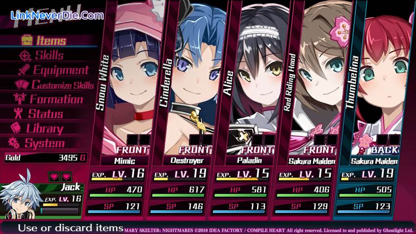 Hình ảnh trong game Mary Skelter: Nightmares (screenshot) Hình ảnh trong game Mary Skelter: Nightmares (screenshot)