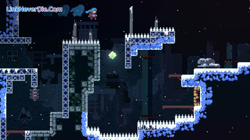 Hình ảnh trong game Celeste (screenshot) Hình ảnh trong game Celeste (screenshot)