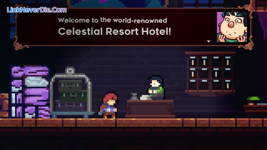 Hình ảnh trong game Celeste (screenshot) Hình ảnh trong game Celeste (screenshot)