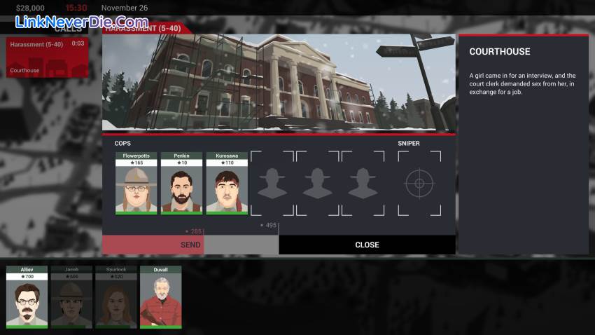 Hình ảnh trong game This Is the Police 2 (screenshot) Hình ảnh trong game This Is the Police 2 (screenshot)