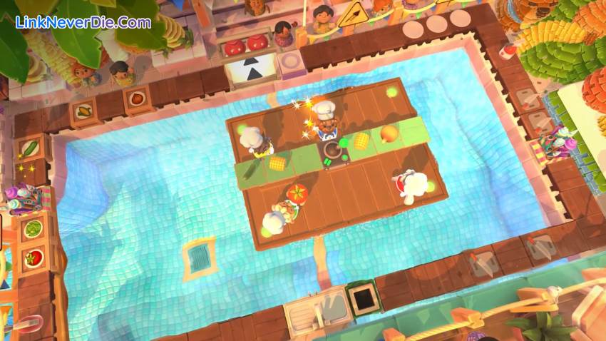 Hình ảnh trong game Overcooked! 2 (screenshot) Hình ảnh trong game Overcooked! 2 (screenshot)