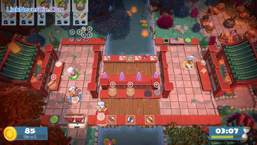 Hình ảnh trong game Overcooked! 2 (screenshot) Hình ảnh trong game Overcooked! 2 (screenshot)