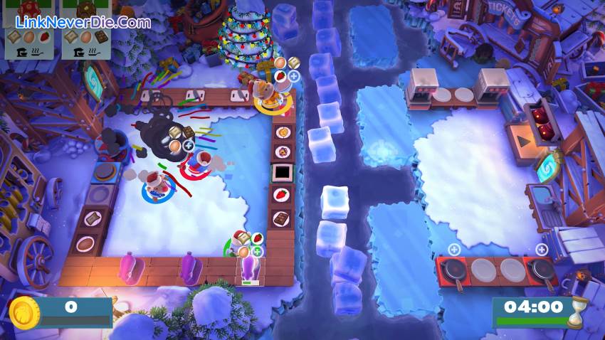 Hình ảnh trong game Overcooked! 2 (screenshot) Hình ảnh trong game Overcooked! 2 (screenshot)