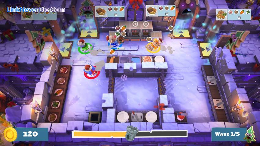 Hình ảnh trong game Overcooked! 2 (screenshot) Hình ảnh trong game Overcooked! 2 (screenshot)
