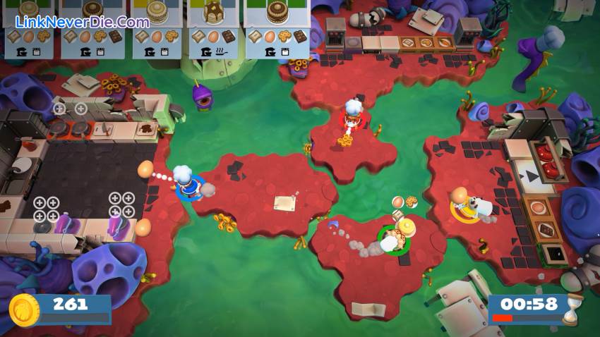 Hình ảnh trong game Overcooked! 2 (screenshot) Hình ảnh trong game Overcooked! 2 (screenshot)