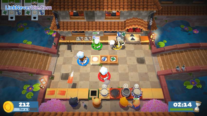 Hình ảnh trong game Overcooked! 2 (screenshot) Hình ảnh trong game Overcooked! 2 (screenshot)