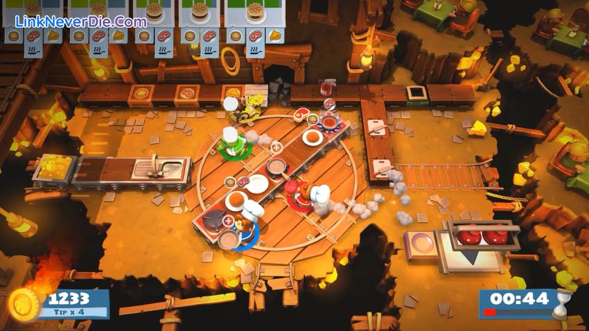 Hình ảnh trong game Overcooked! 2 (screenshot) Hình ảnh trong game Overcooked! 2 (screenshot)
