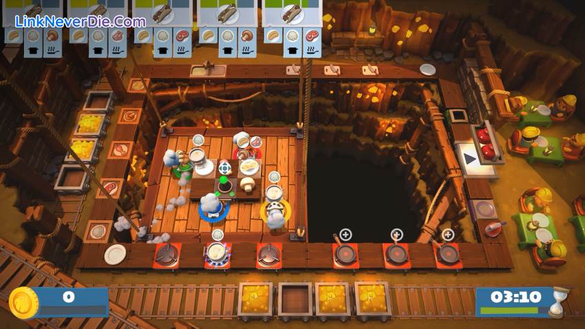 Hình ảnh trong game Overcooked! 2 (screenshot) Hình ảnh trong game Overcooked! 2 (screenshot)