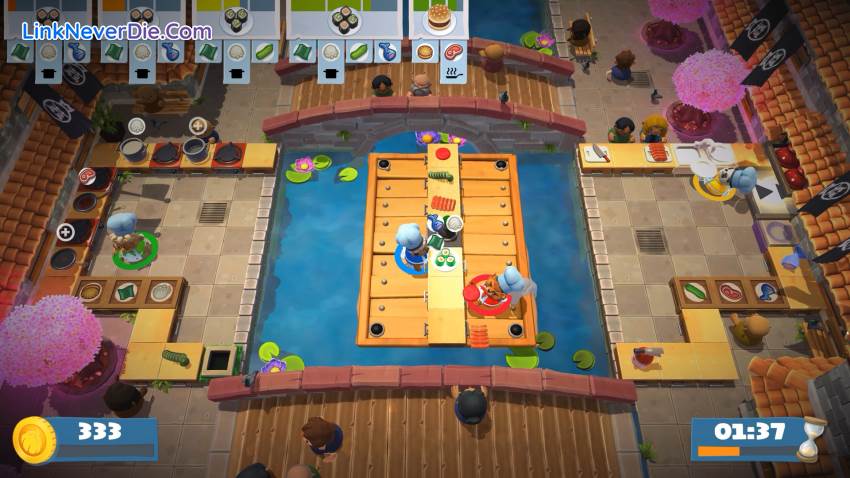 Hình ảnh trong game Overcooked! 2 (screenshot) Hình ảnh trong game Overcooked! 2 (screenshot)