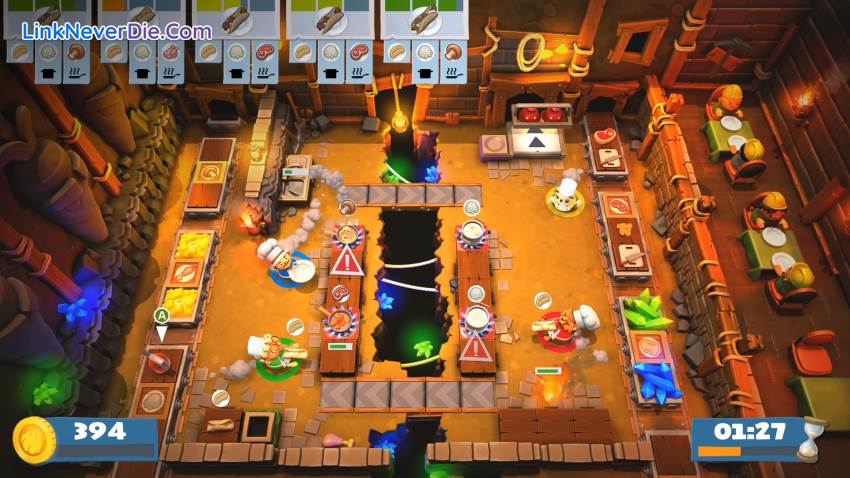 Hình ảnh trong game Overcooked! 2 (screenshot) Hình ảnh trong game Overcooked! 2 (screenshot)