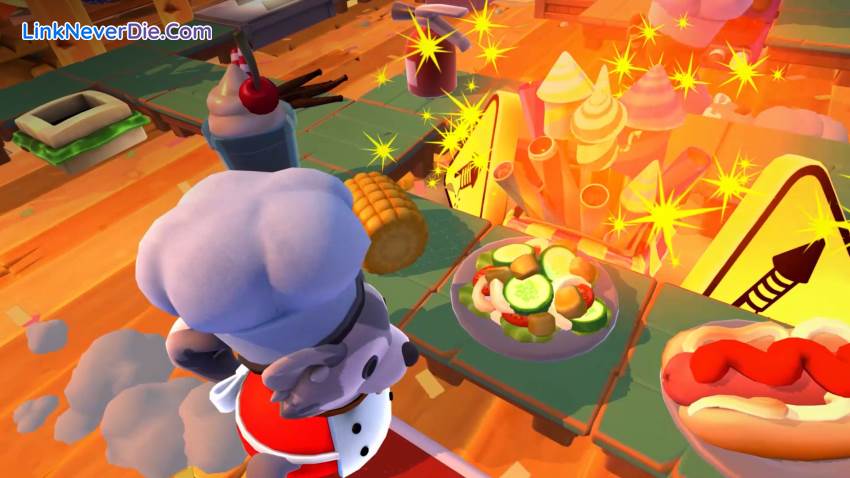 Hình ảnh trong game Overcooked! 2 (screenshot) Hình ảnh trong game Overcooked! 2 (screenshot)