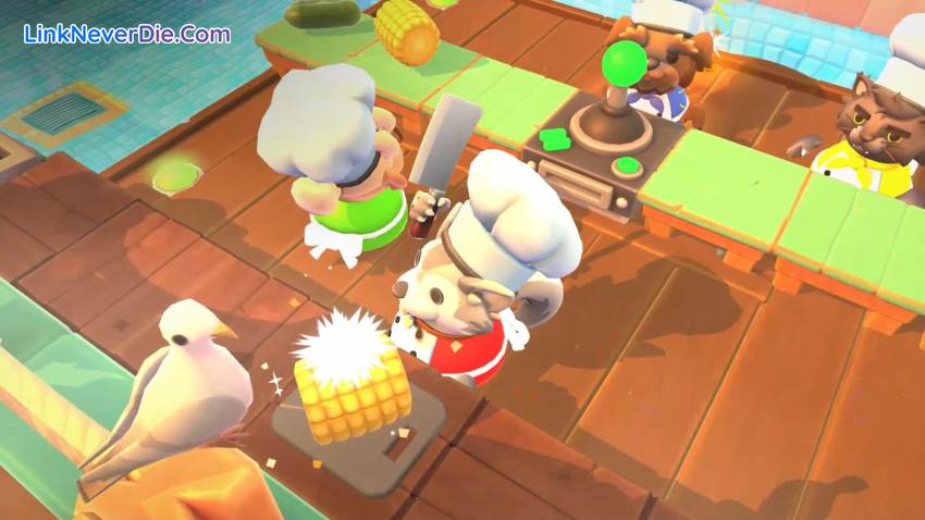 Hình ảnh trong game Overcooked! 2 (screenshot) Hình ảnh trong game Overcooked! 2 (screenshot)