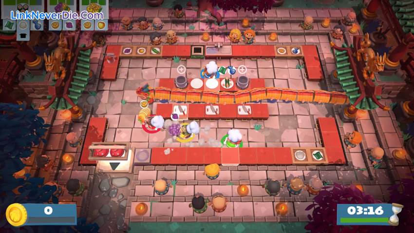 Hình ảnh trong game Overcooked! 2 (screenshot) Hình ảnh trong game Overcooked! 2 (screenshot)