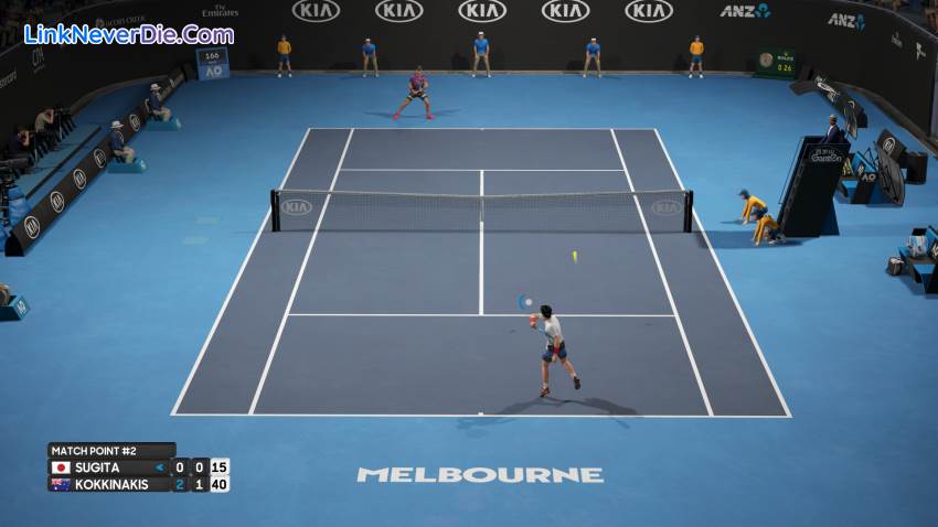 Hình ảnh trong game AO International Tennis (screenshot) Hình ảnh trong game AO International Tennis (screenshot)