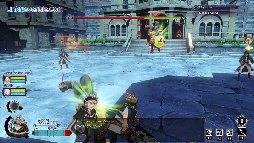 Hình ảnh trong game Black Clover: Quartet Knights (screenshot) Hình ảnh trong game Black Clover: Quartet Knights (screenshot)