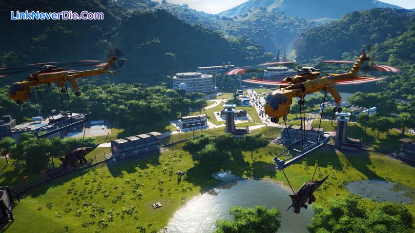 Hình ảnh trong game Jurassic World Evolution (screenshot) Hình ảnh trong game Jurassic World Evolution (screenshot)