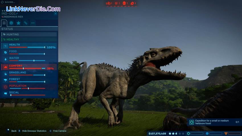 Hình ảnh trong game Jurassic World Evolution (screenshot) Hình ảnh trong game Jurassic World Evolution (screenshot)